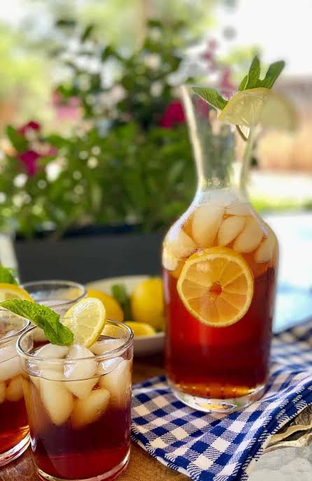 Southern style homemade sweet tea
